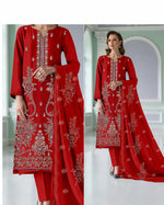 03 Noor Fashion Breezay Bana Dora Lawn  | Premium Embroidered 3 Piece Lawn Suit