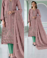 03 Noor Fashion Breezay Bana Dora Lawn  | Premium Embroidered 3 Piece Lawn Suit