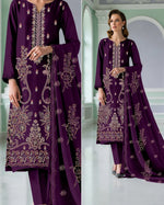 03 Noor Fashion Breezay Bana Dora Lawn  | Premium Embroidered 3 Piece Lawn Suit