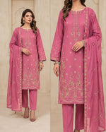04 Noor Fashion Breezay Bana Dora Lawn  | Premium Embroidered 3 Piece Lawn Suit
