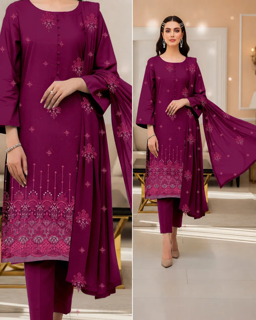 07  Noor Fashion Breezay Bana Dora Lawn  | Premium Embroidered 3 Piece Lawn Suit