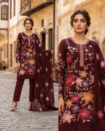1002 Noor Fashion Breezay Bana Dora Lawn  | Premium Embroidered 3 Piece Lawn Suit