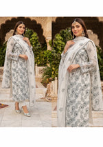 1006 Noor Fashion Breezay Bana Dora Lawn  | Premium Embroidered 3 Piece Lawn Suit