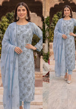 1006 Noor Fashion Breezay Bana Dora Lawn  | Premium Embroidered 3 Piece Lawn Suit