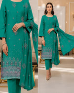 1007 Noor Fashion Breezay Bana Dora Lawn  | Premium Embroidered 3 Piece Lawn Suit