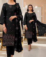1007 Noor Fashion Breezay Bana Dora Lawn  | Premium Embroidered 3 Piece Lawn Suit