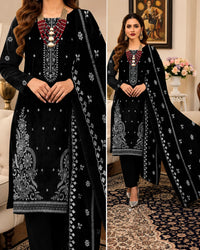 Bana Dora Lawn Embroidered 3-Piece Suit | Volume 1009
