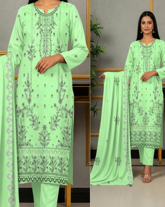 1011 Noor Fashion Breezay Bana Dora Lawn  | Premium Embroidered 3 Piece Lawn Suit