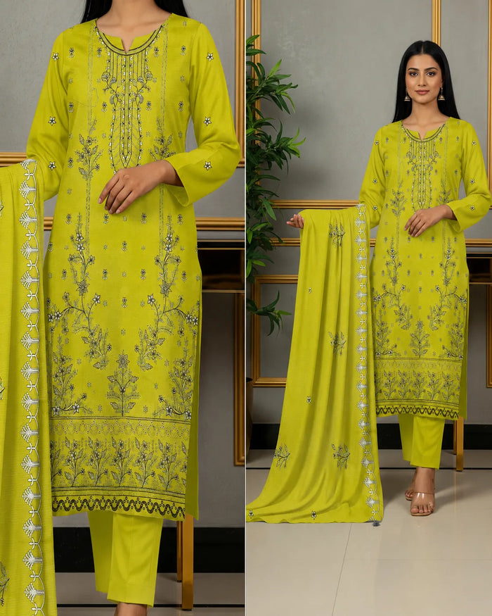 1011 Noor Fashion Breezay Bana Dora Lawn  | Premium Embroidered 3 Piece Lawn Suit