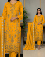1011 Noor Fashion Breezay Bana Dora Lawn  | Premium Embroidered 3 Piece Lawn Suit
