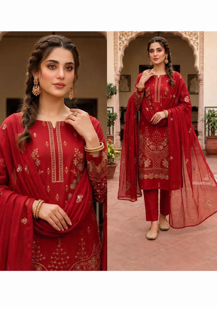 1016 Noor Fashion Breezay Bana Dora Lawn  | Premium Embroidered 3 Piece Lawn Suit