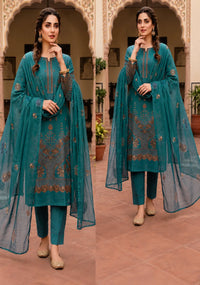 Breezay Bana Dora Lawn Embroidered 3-Piece Suit | Volume 1016