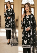 1021 Noor Fashion Breezay Bana Dora Lawn  | Premium Embroidered 3 Piece Lawn Suit