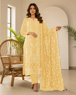 1026 Noor Fashion Breezay Bana Dora Lawn  | Premium Embroidered 3 Piece Lawn Suit