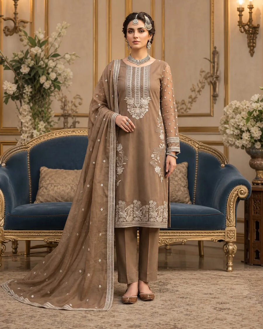 Noor Fashion Velvet Embroidered