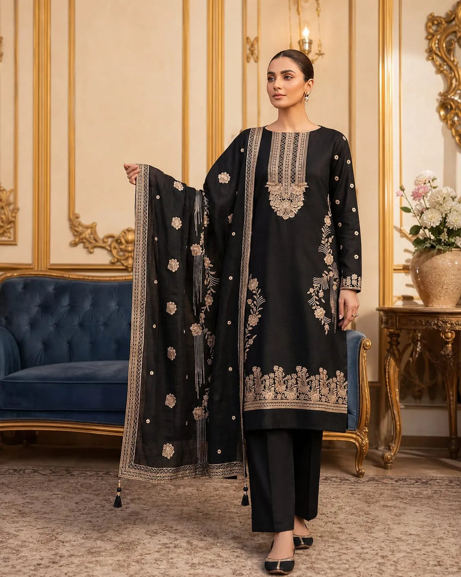 Noor Fashion Velvet Embroidered