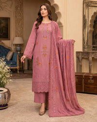 Noor Fashion Vol-230 | Dhanak Crystal 2-Head Full Embroidered 3-Piece Suit