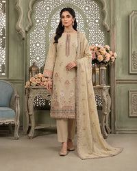 Noor Fashion Vol-230 | Dhanak Crystal 2-Head Full Embroidered 3-Piece Suit
