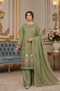 Noor Fashion Vol-230 | Dhanak Crystal 2-Head Full Embroidered 3-Piece Suit