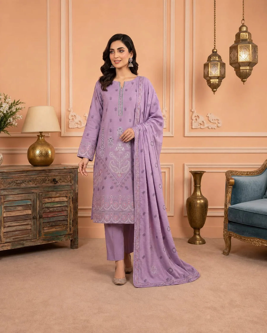 Noor Fashion Vol-231 | Peach Crystal Dhanak