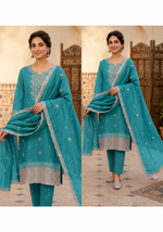 1018 Noor Fashion Breezay Bana Dora Lawn  | Premium Embroidered 3 Piece Lawn Suit
