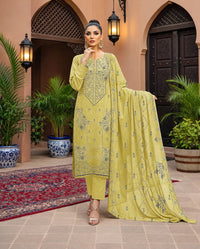 Bana Dora Lawn Embroidered 3-Piece Suit | Volume 1029