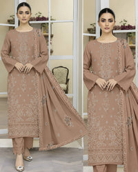 Noor Fashion Lawn Bana Dora Embroidered 3-Piece Suit | Volume 29