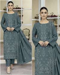 Noor Fashion Lawn Bana Dora Embroidered 3-Piece Suit | Volume 29