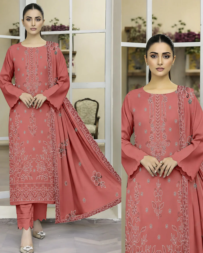 29 Noor Fashion Breezay Bana Dora Lawn  | Premium Embroidered 3 Piece Lawn Suit
