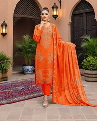 Bana Dora Lawn Embroidered 3-Piece Suit | Volume 1029
