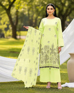 1028 Noor Fashion Breezay Bana Dora Lawn  | Premium Embroidered 3 Piece Lawn Suit