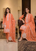 1022 Noor Fashion Breezay Bana Dora Lawn  | Premium Embroidered 3 Piece Lawn Suit