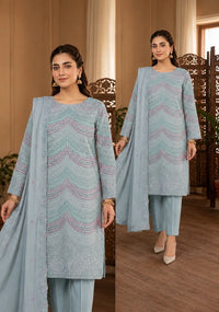 Breezay Bana Dora Lawn Embroidered 3-Piece Suit | Volume 1020