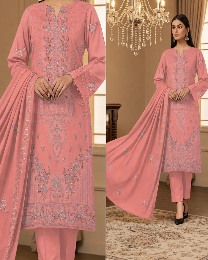 1010 Noor Fashion Breezay Bana Dora Lawn  | Premium Embroidered 3 Piece Lawn Suit