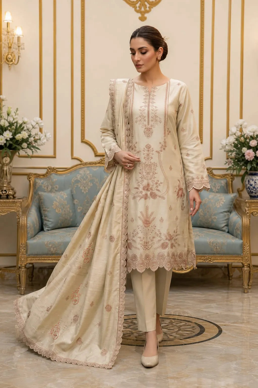 Noor Fashion Vol-225 | Dhanak Crystal