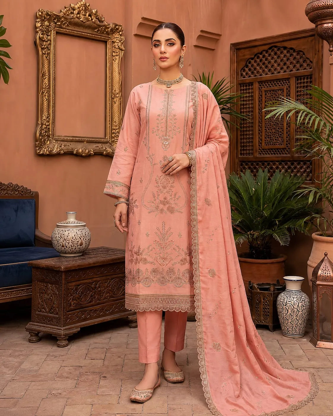 Noor Fashion Vol-225 | Dhanak Crystal